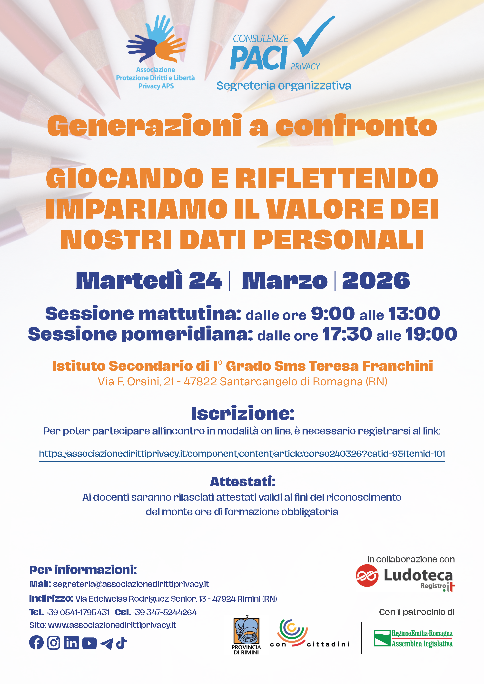 GIOCANDO E RIFLETTENDO IMPARIAMO IL VALORE DEI NOSTRI DATI PERSONALI